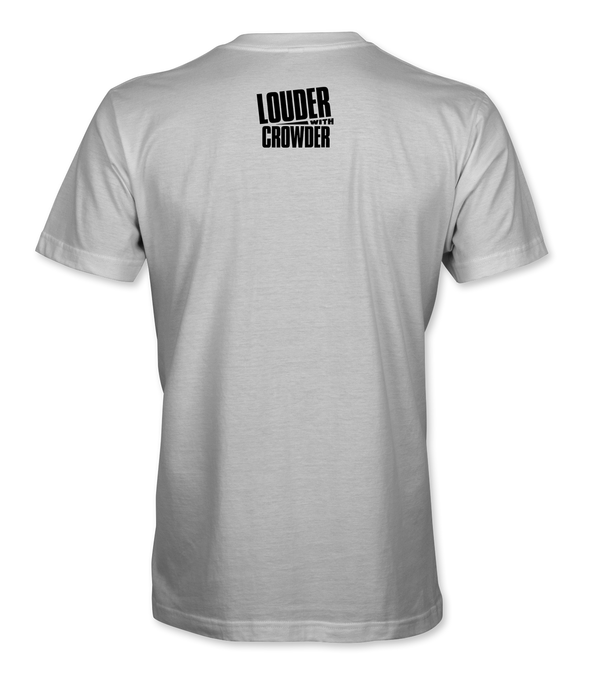 Camo Flag Buck heather gray t-shirt, back