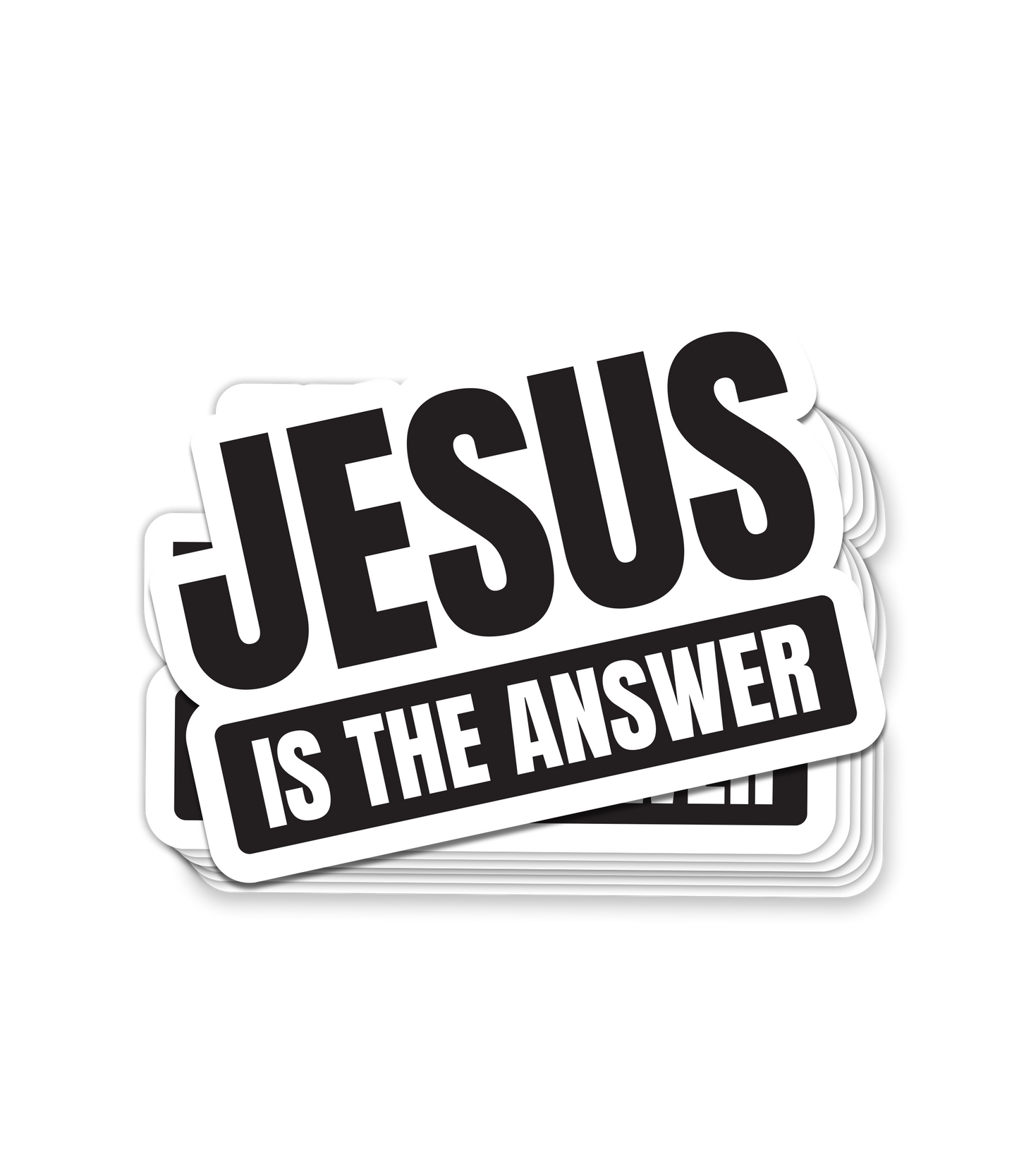 Jesus Is The Answer Decal
