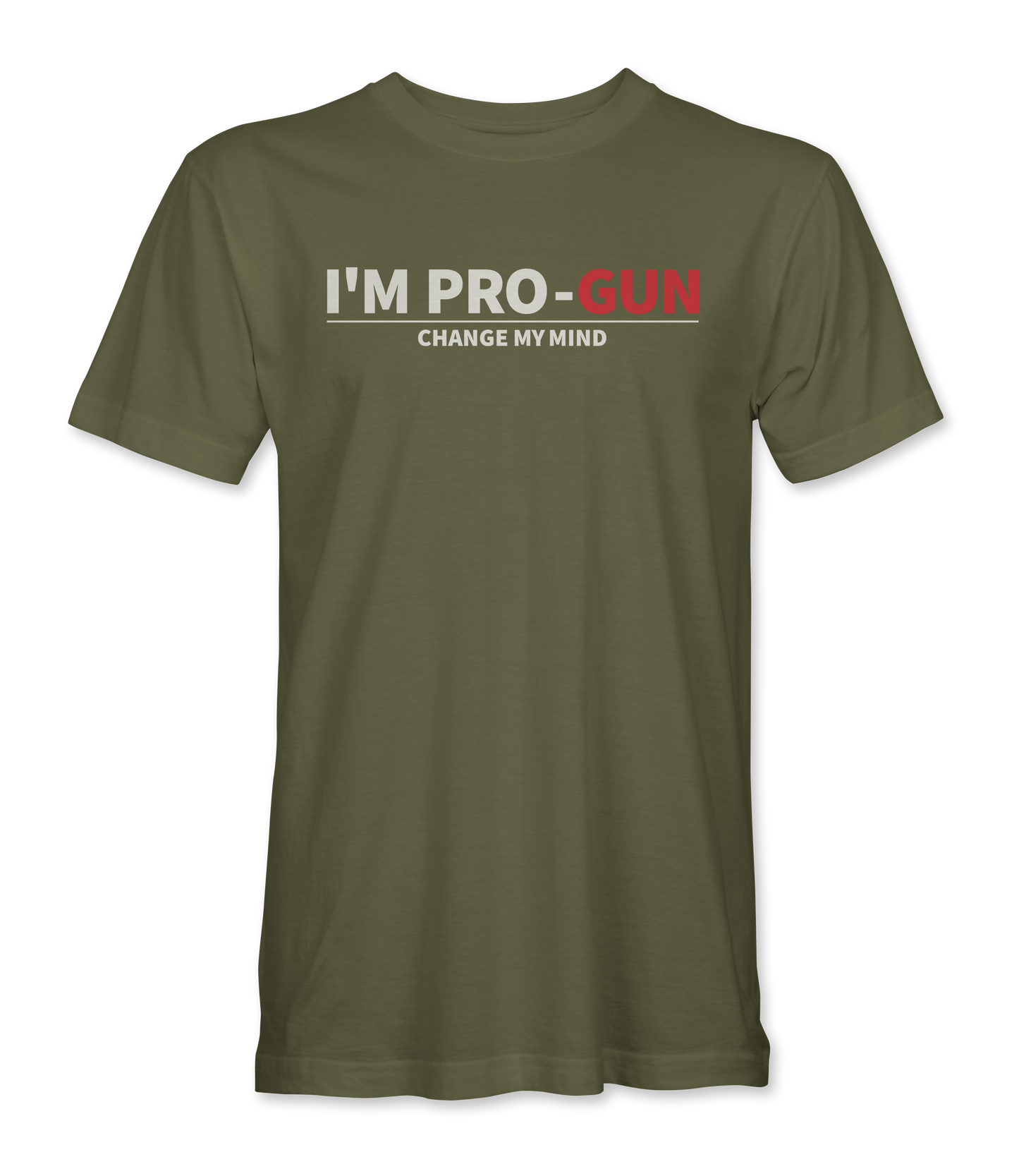 I'm Pro Gun Change My Mind T-Shirt