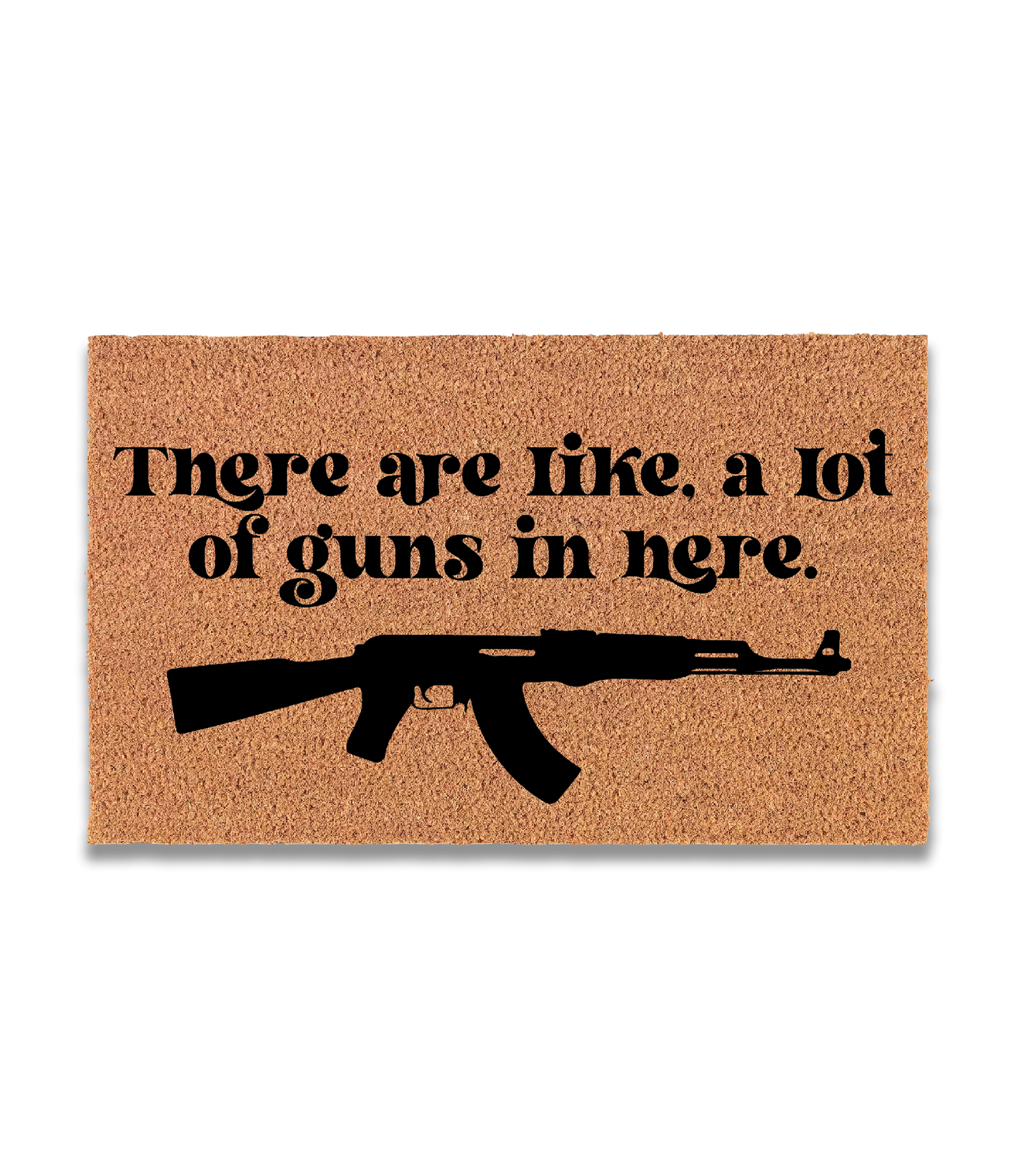 A Lot Of Guns Doormat