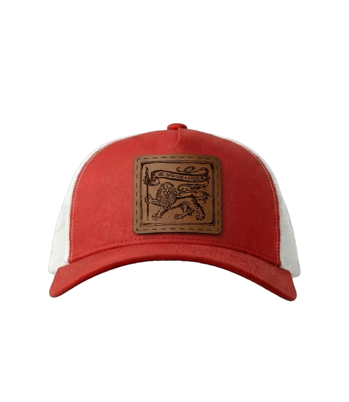 Be Brave + Free Leather Patch Hat