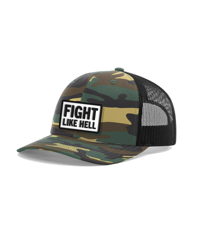 Fight Like Hell PVC Patch Hat