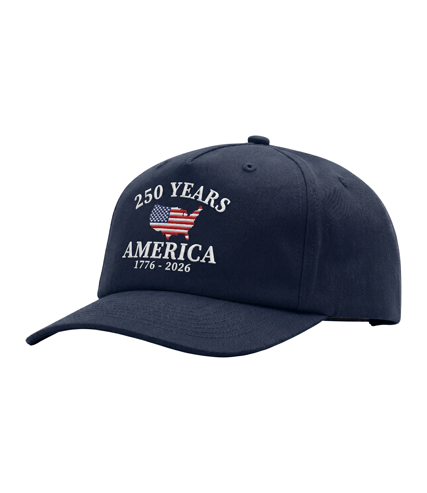 250 Years America Embroidered Trucker Hat