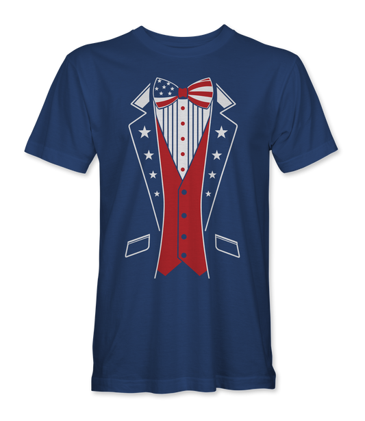 Uncle Sam Tuxedo T-shirt