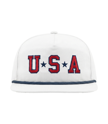 USA Varsity Rope Embroidered Hat