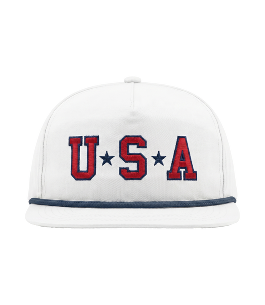 USA Varsity Rope Embroidered Hat