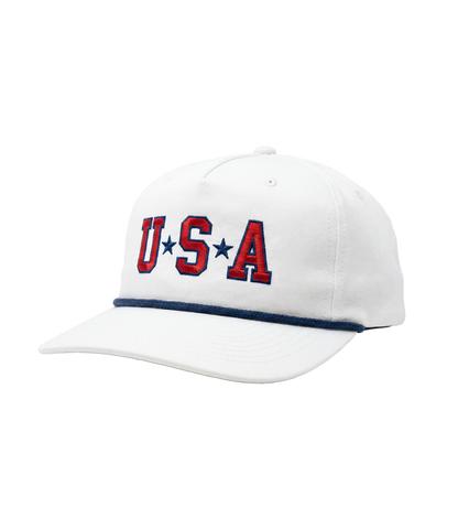 USA Varsity Rope Embroidered Hat