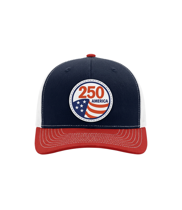 America 250 Heritage Patch Trucker Hat