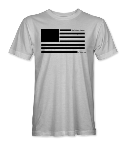 U.S.A. Redacted Flag T-Shirt