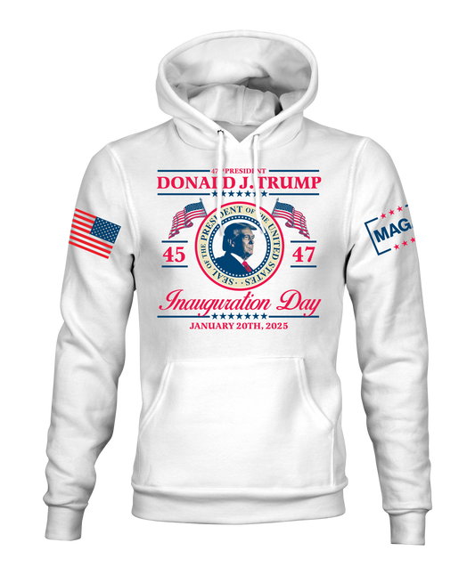 Inauguration Day 45-47 Hoodie