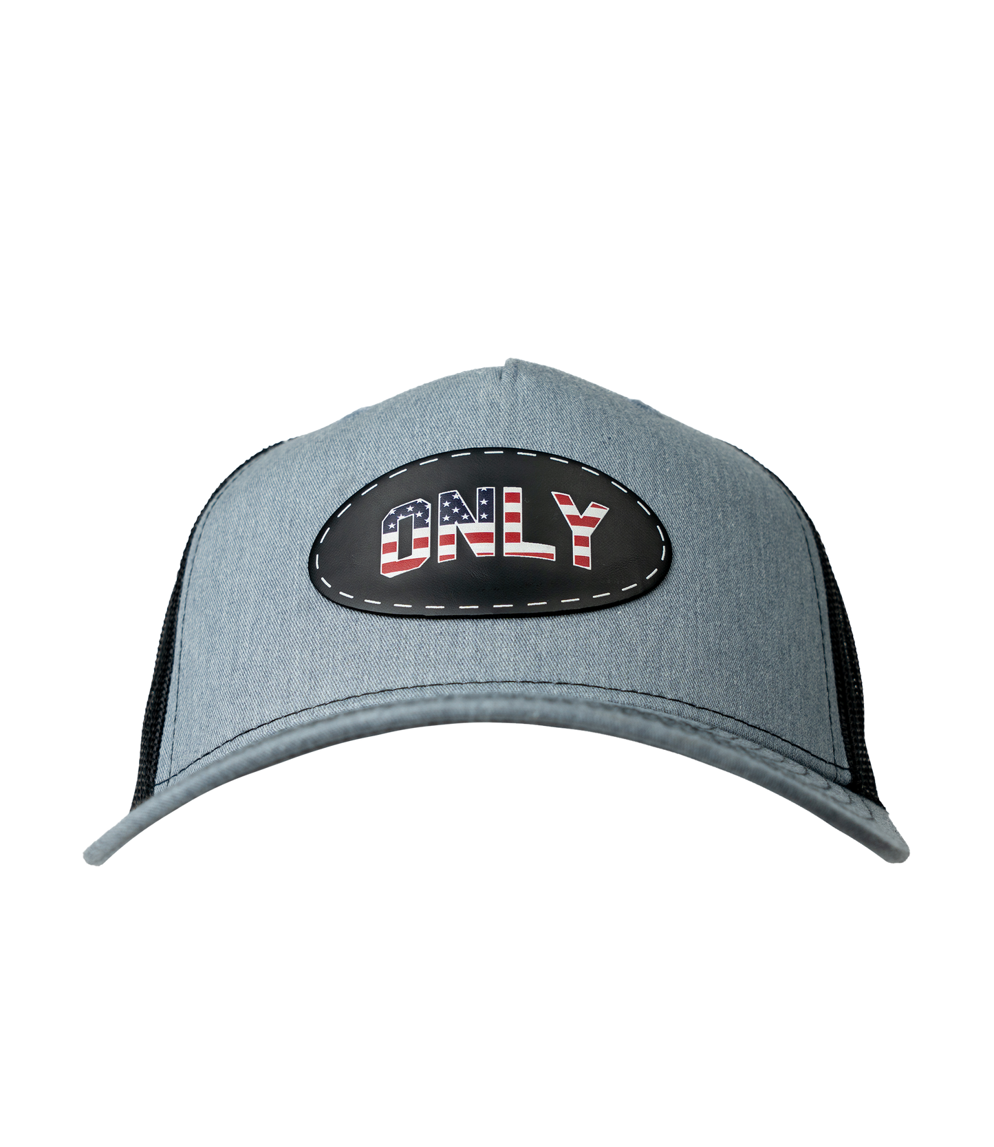 Only Leather Patch Hat