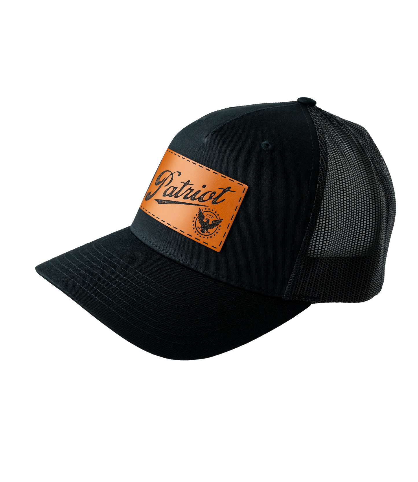 Patriot Leather Patch Hat