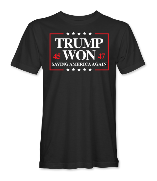 Trump Won 2024 T-Shirt