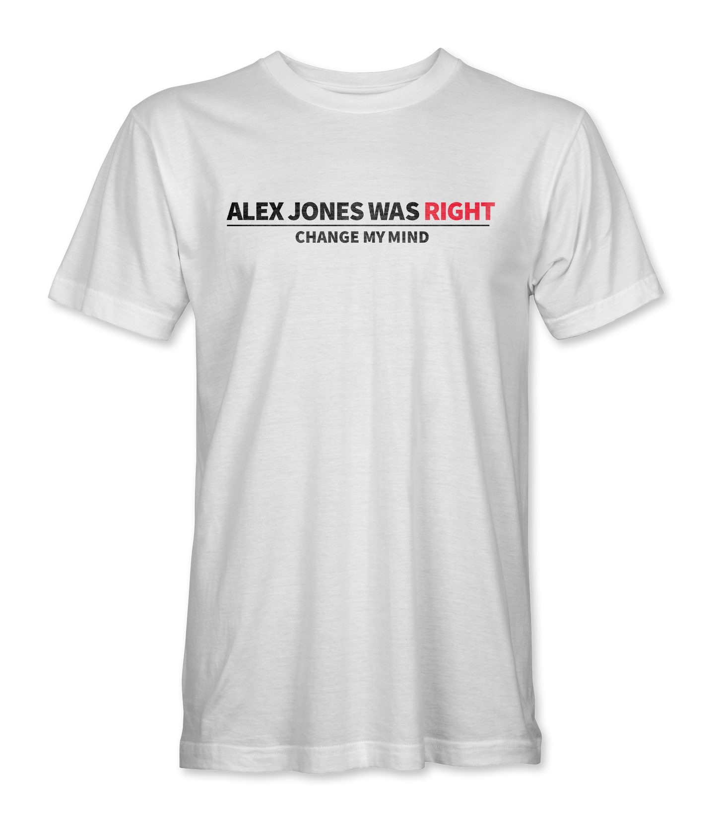 Alex Jones Was Right T-Shirt