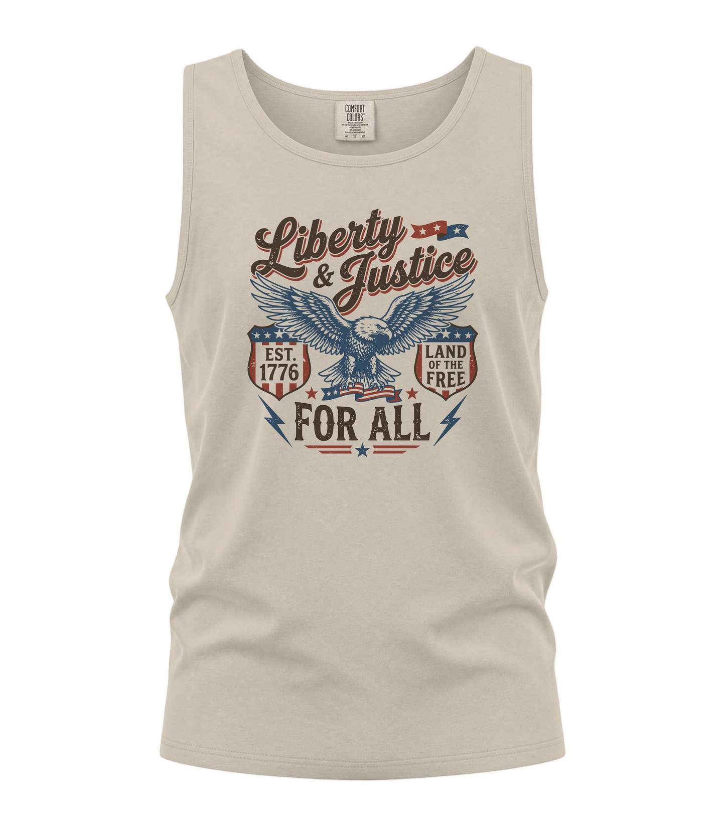 Liberty & Justice For All Tank Top