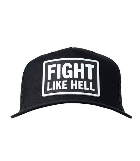 Fight Like Hell PVC Patch Hat