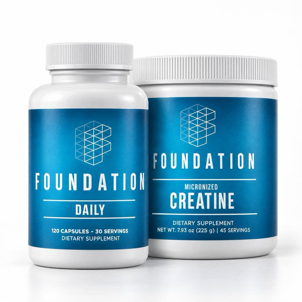 Foundation Daily and Foundation Micronized Creatine