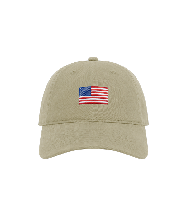 American Flag Dad Hat front
