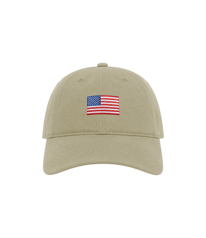 American Flag Dad Hat front