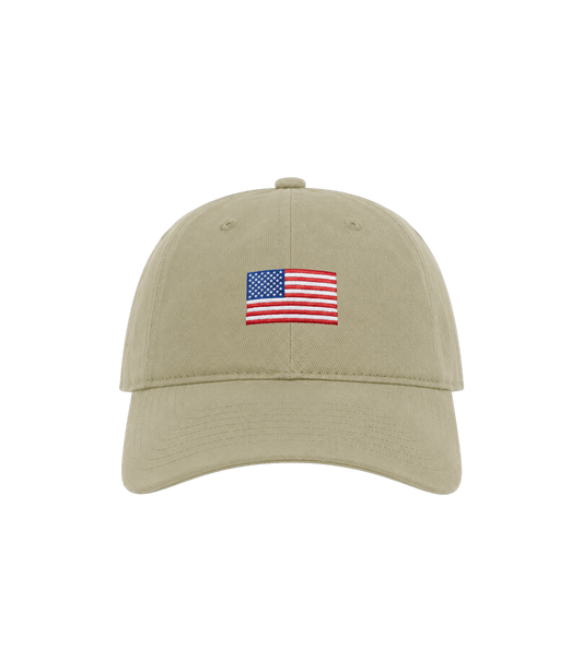 American Flag Dad Hat front