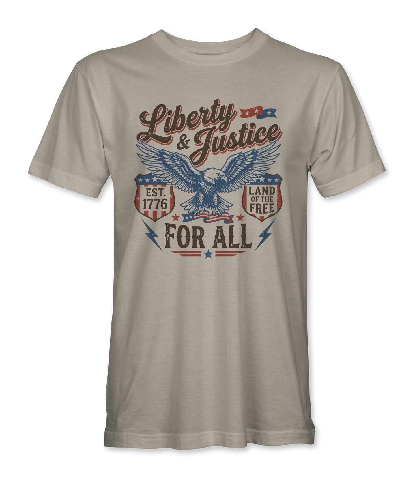 Liberty & Justice For All T-Shirt front