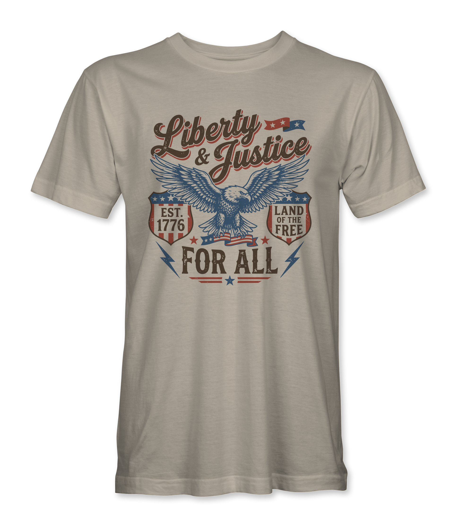 Liberty & Justice For All T-Shirt front