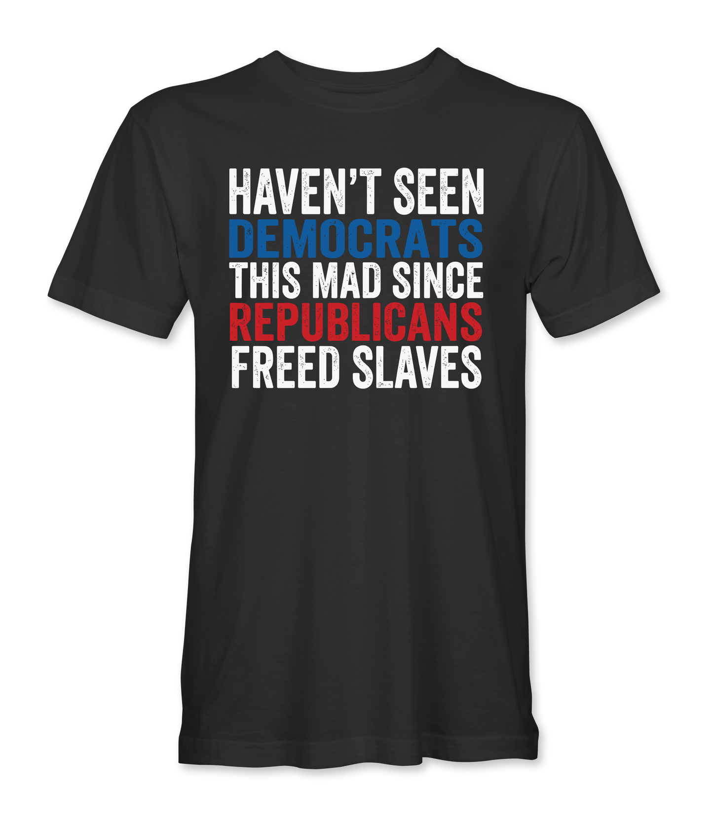 Haven't Seen Democrats This Mad T-Shirt front
