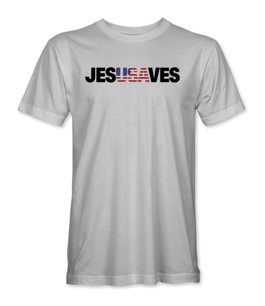 Jesus Saves T-Shirt front