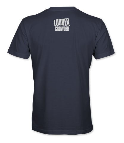 Louder With Crowder With Gerald T-Shirt back